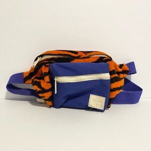 Herschel Supply Co Tiger Nova Fleece & Canvas Fanny Pack Tigger Mini Bag
